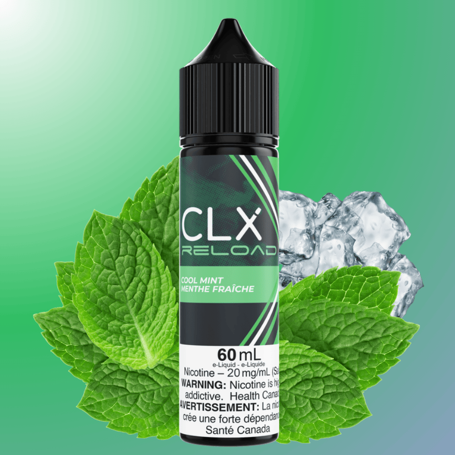 CLX Reload 60ml Salt - Cool Mint 60mL / 20mg Vape Superstore  Saskatchewan Canada