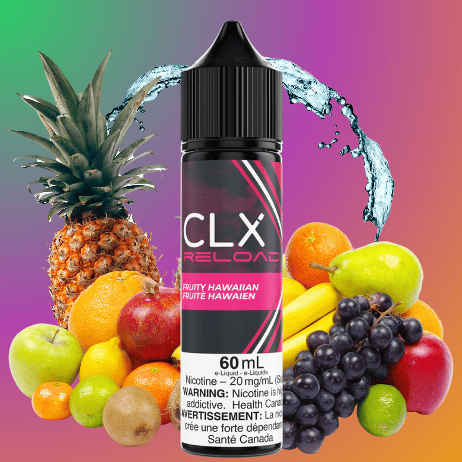 CLX Reload 60ml Salt - Fruity Hawaiian 60mL / 20mg Vape Superstore  Saskatchewan Canada