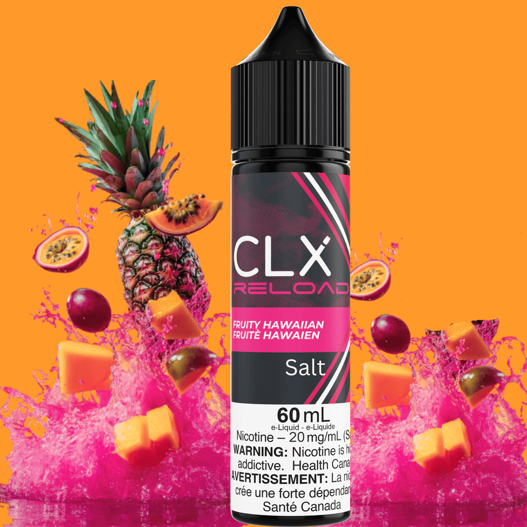 CLX Reload 60ml Salt-Fruity Hawaiian 60ml / 20mg Vapexcape Vape and Bong Shop Regina Saskatchewan