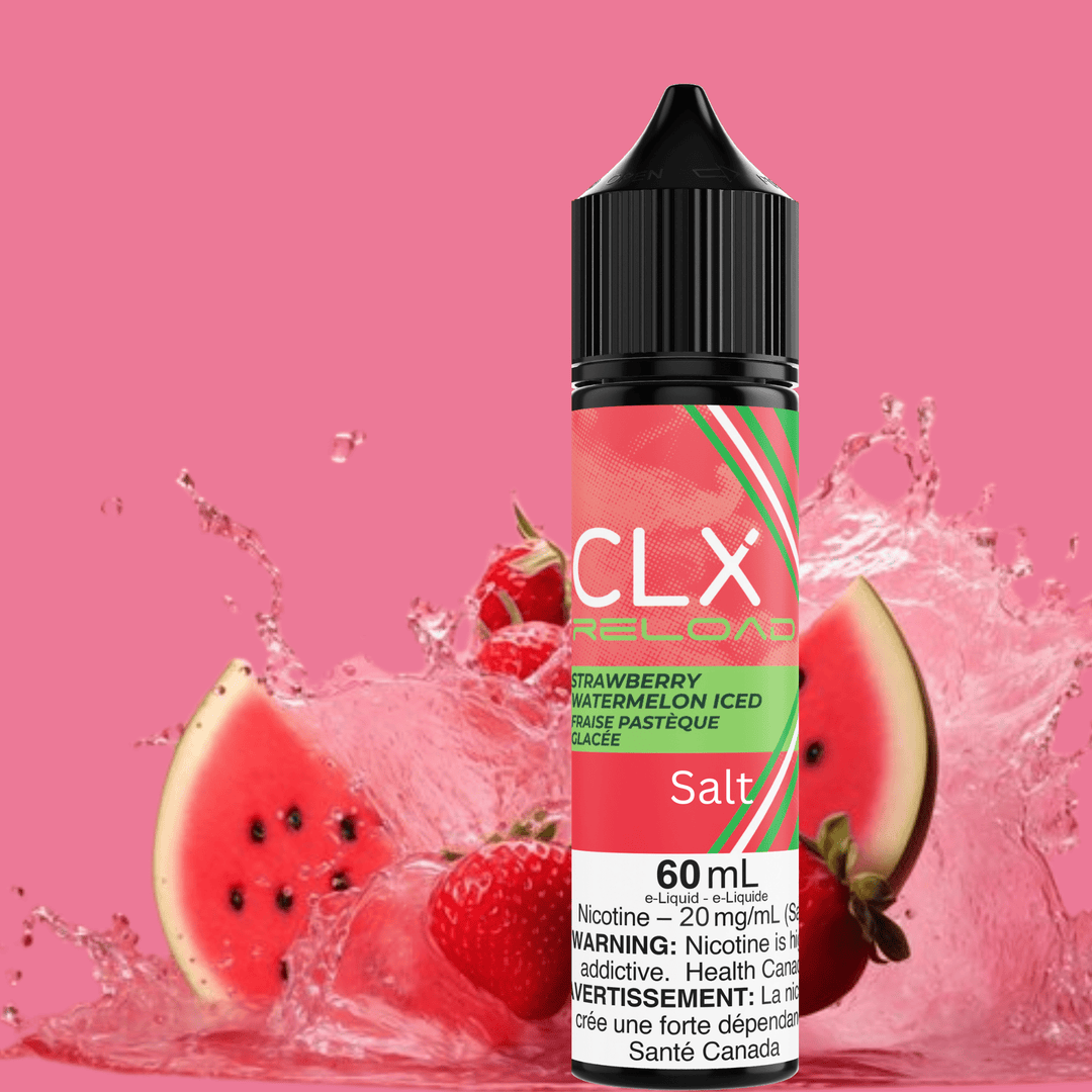 CLX Reload 60ml Salt-Strawberry Watermelon Ice 60ml / 20mg Vapexcape Vape and Bong Shop Regina Saskatchewan