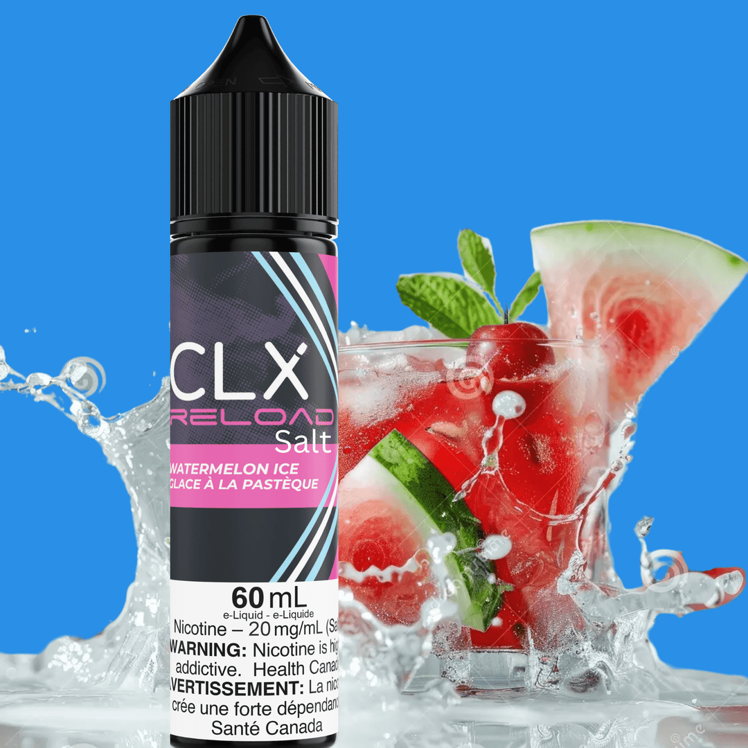 CLX Reload 60ml Salt-Watermelon Ice 60ml / 20mg Vapexcape Vape and Bong Shop Regina Saskatchewan