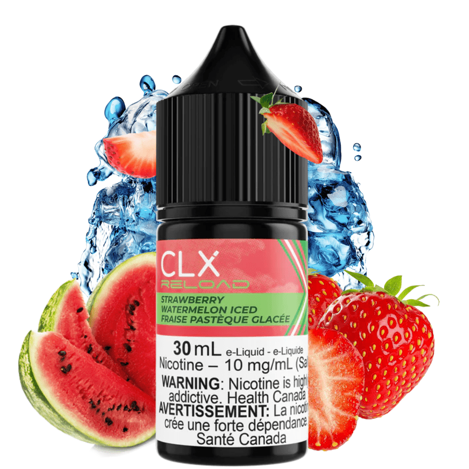 CLX Reload Salts-Strawberry Watermelon Iced 30ml / 10mg Vape Superstore  Saskatchewan Canada
