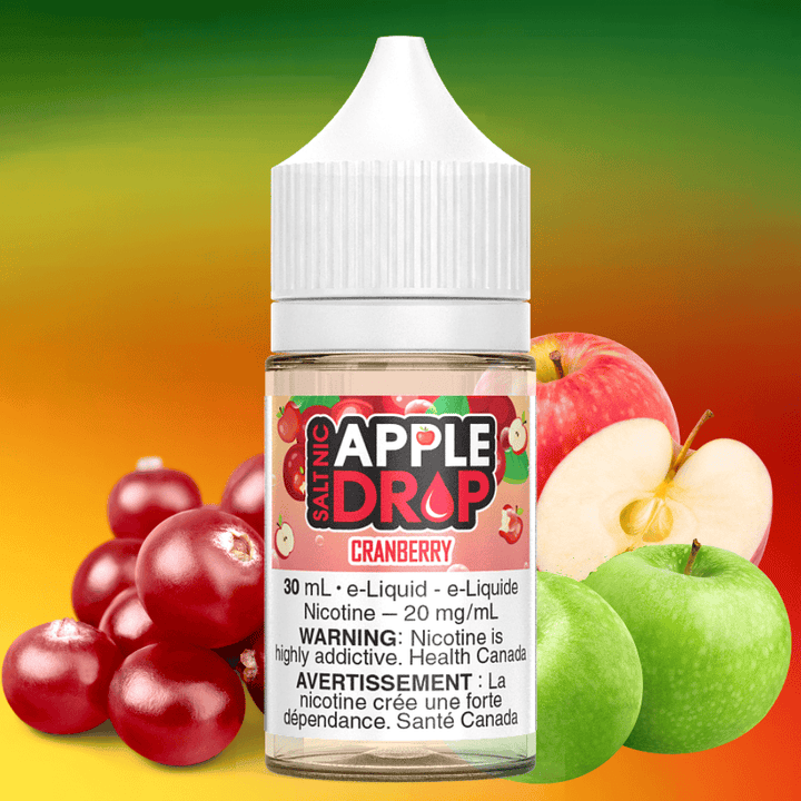 Cranberry Salt by Apple Drop E-Liquid Vape Superstore  Saskatchewan Canada