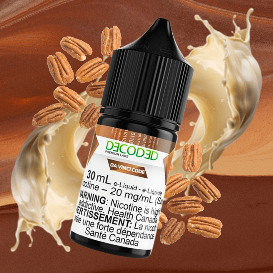Davinci Code Salt by Premium Labs E-Liquid 12mg / 30mL Vapexcape Vape and Bong Shop Regina Saskatchewan