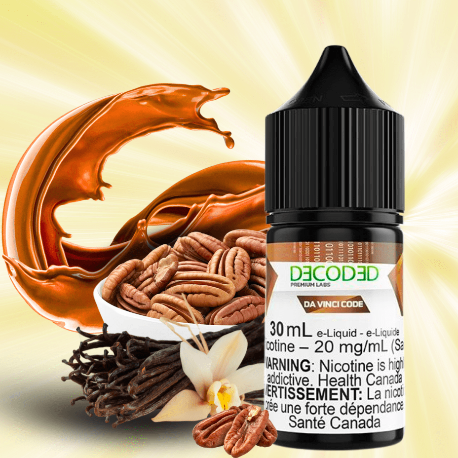 Davinci Code Salt by Premium Labs E-Liquid 20mg / 30mL Vapexcape Vape and Bong Shop Regina Saskatchewan