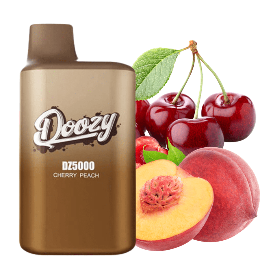 Doozy DZ5000 Disposable Vape-Cherry Peach 5000 Puffs / 20mg Vapexcape Vape and Bong Shop Regina Saskatchewan
