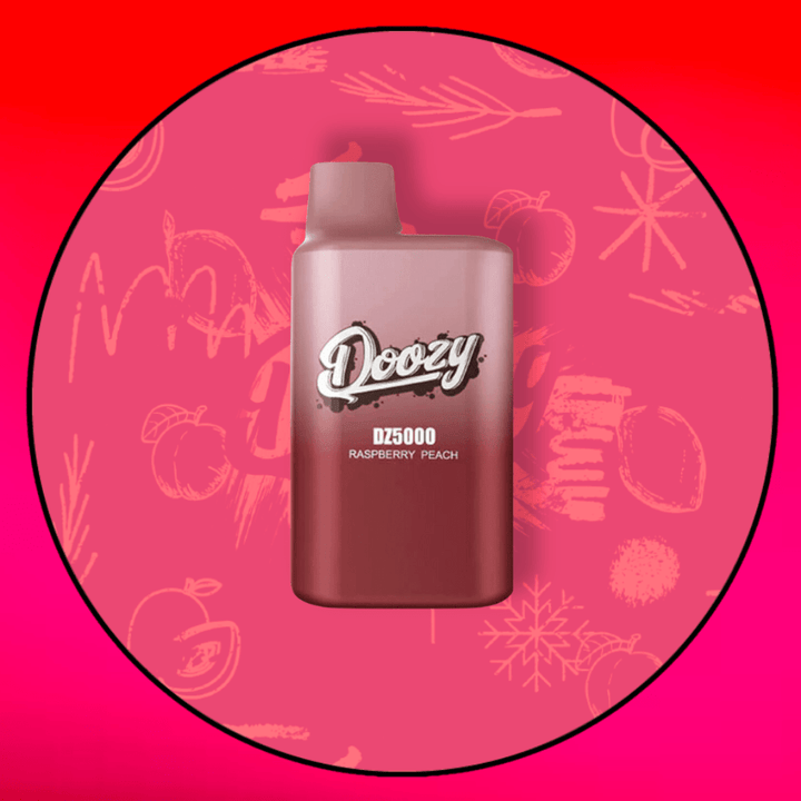 Doozy DZ5000 Disposable Vape-Raspberry Peach 5000 Puffs / 20mg Vape Superstore  Saskatchewan Canada