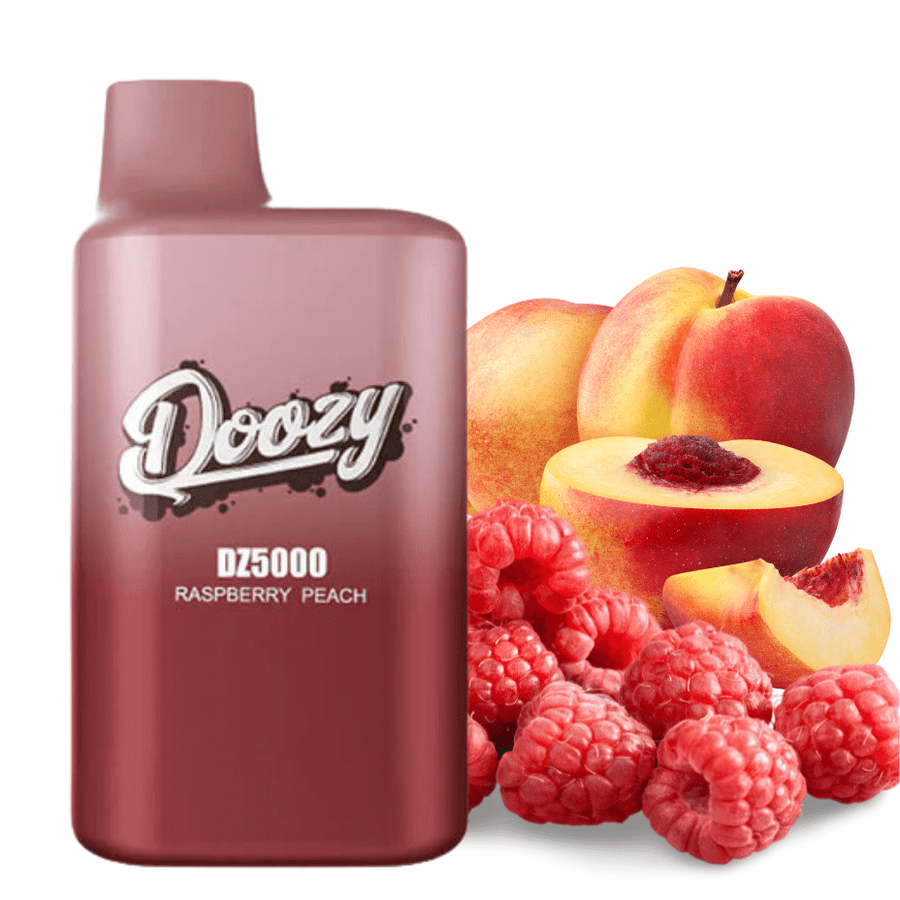 Doozy DZ5000 Disposable Vape-Raspberry Peach 5000 Puffs / 20mg Vapexcape Vape and Bong Shop Regina Saskatchewan