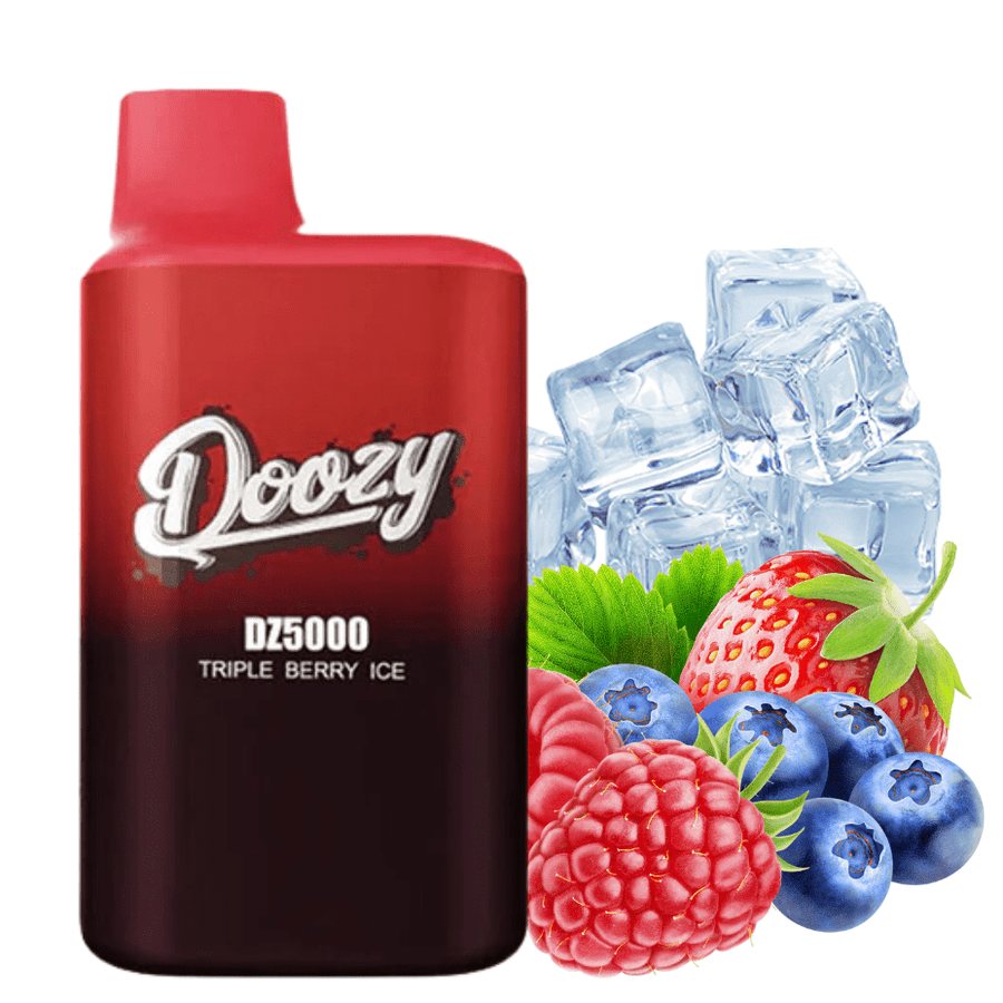 Doozy DZ5000 Disposable Vape-Triple Berry Ice 5000 Puffs / 20mg Vapexcape Vape and Bong Shop Regina Saskatchewan