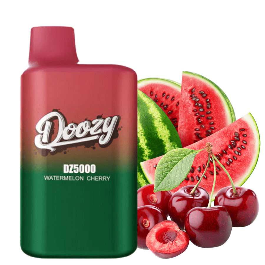 Doozy DZ5000 Disposable Vape-Watermelon Cherry 5000 Puffs / 20mg Vapexcape Vape and Bong Shop Regina Saskatchewan