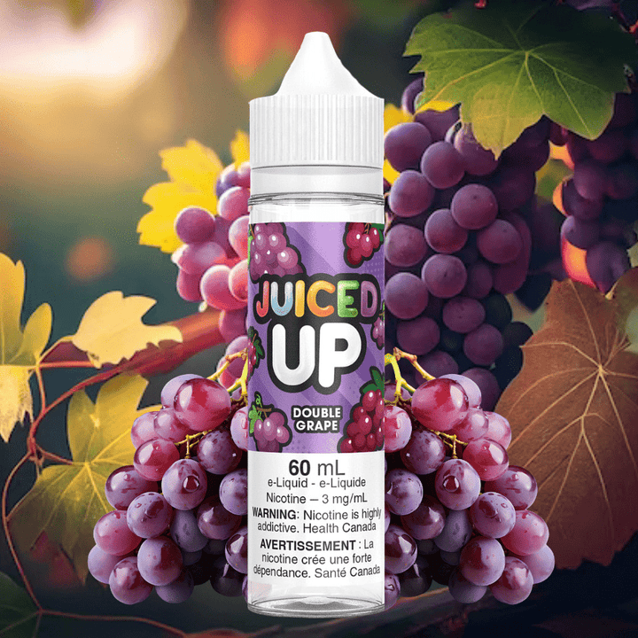 Double Grape by Juiced Up E-Liquid Vapexcape Vape and Bong Shop Regina Saskatchewan