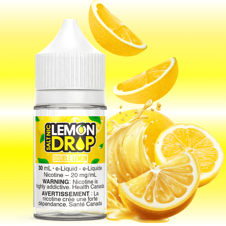Double Lemon Salts By Lemon Drop E-Liquid 12mg Vape Superstore  Saskatchewan Canada