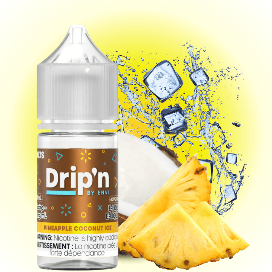 Drip'n by Envi Classics Salt-Pineapple Coconut Ice Vape Superstore  Saskatchewan Canada
