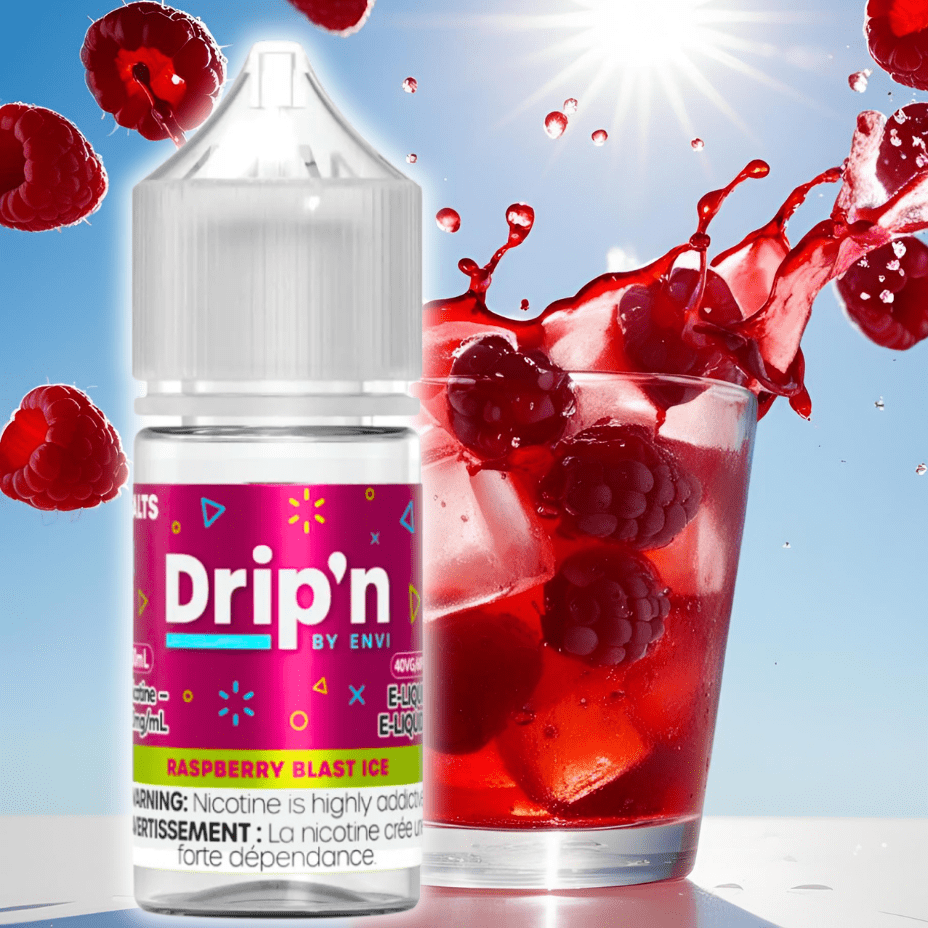 Drip'n by Envi Classics Salt-Raspberry Blast Vape Superstore  Saskatchewan Canada