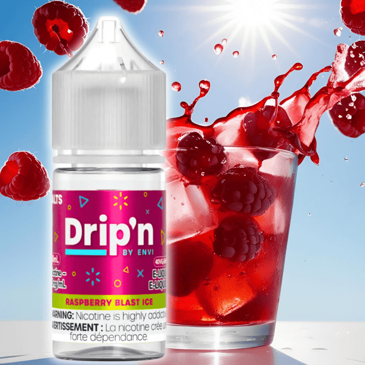 Drip'n by Envi Classics Salt-Raspberry Blast Vape Superstore  Saskatchewan Canada