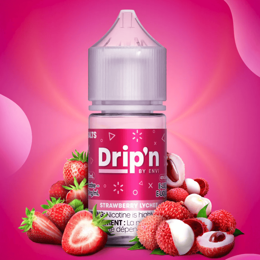 Drip'n by Envi Classics Salt-Strawberry Lychee 30mL / 20mg Vape Superstore  Saskatchewan Canada