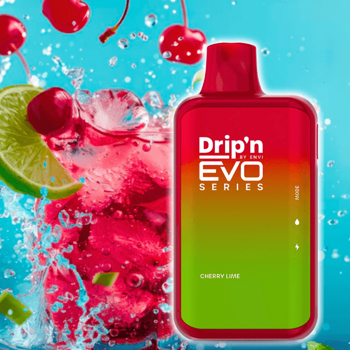 Drip'n by Envi EVO 28k Disposable Vape-Cherry Lime 28000 Puffs / 20mg Vape Superstore  Saskatchewan Canada
