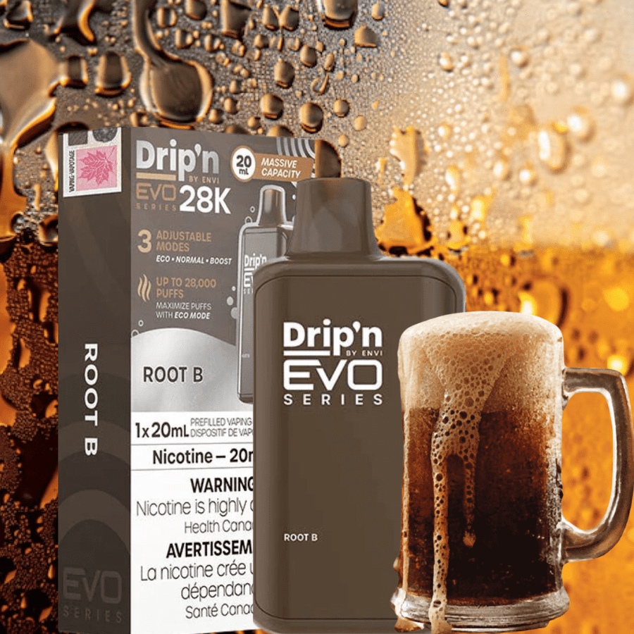 Drip'n by Envi EVO 28k Disposable Vape-Root B 28000 Puffs / 20mg Vape Superstore  Saskatchewan Canada