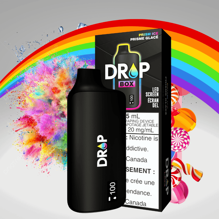 Drop Box 8500 Disposable Vape-Prism Ice 15ml / 8500Puffs Vape Superstore  Saskatchewan Canada