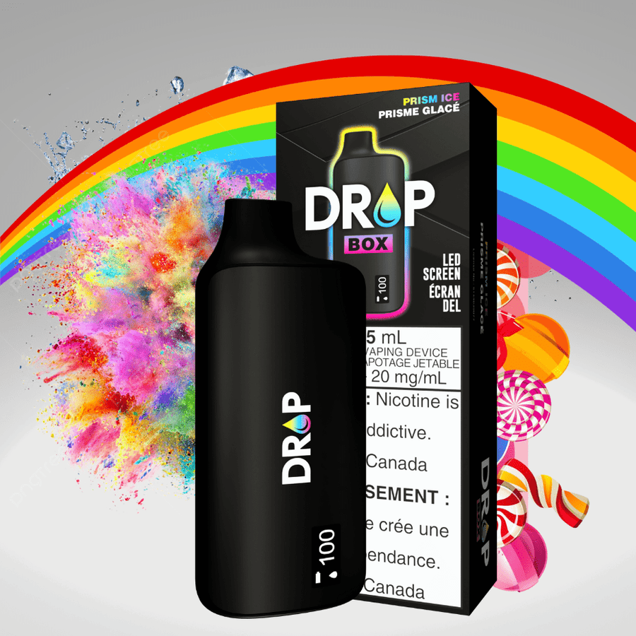 Drop Box 8500 Disposable Vape-Prism Ice 15ml / 8500Puffs Vape Superstore  Saskatchewan Canada