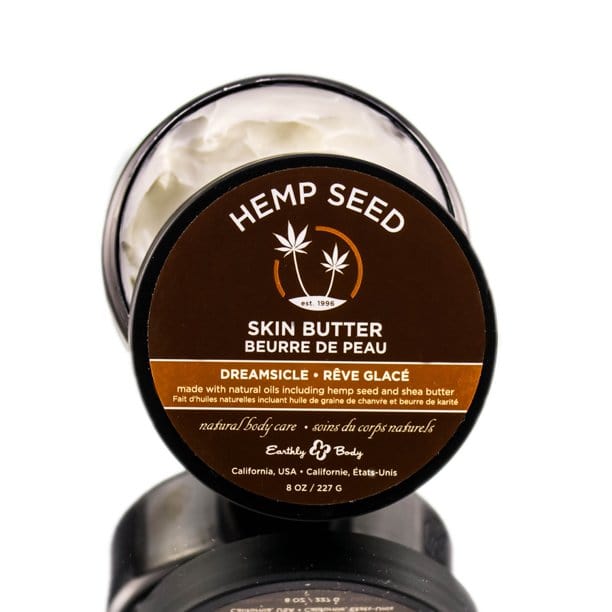 Earthly Body Hemp Seed Skin Butter Dreamsicle Vapexcape Vape and Bong Shop Regina Saskatchewan