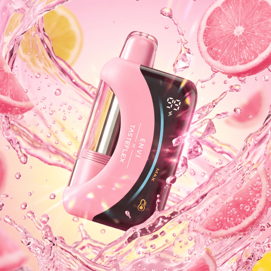 ENVI x Tasteflex Cresmo 125k Disposable Vape - Pink Lemon Ice Vape Superstore  Saskatchewan Canada