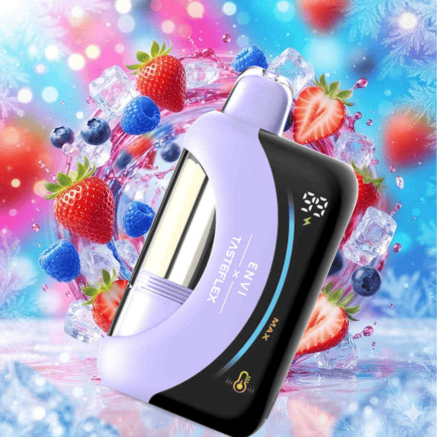 ENVI x Tasteflex Cresmo 125k Disposable Vape - Triple Berry Ice Vape Superstore  Saskatchewan Canada
