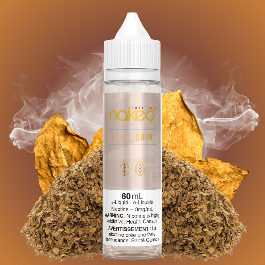 Euro Gold by Naked 100 E-Liquid 3mg Vape Superstore  Saskatchewan Canada