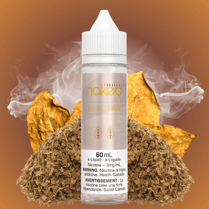Euro Gold by Naked 100 E-Liquid 3mg Vape Superstore  Saskatchewan Canada