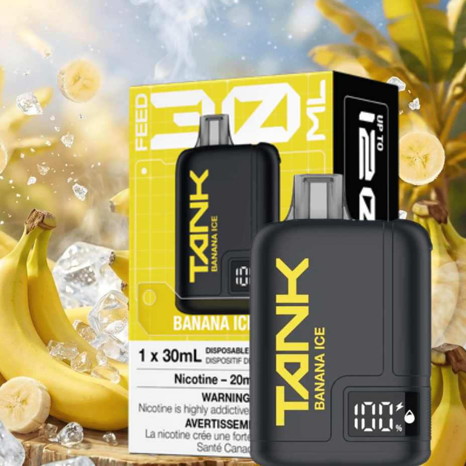 Feed Tank 120k Disposable Vape-Banana Ice Vape Superstore  Saskatchewan Canada