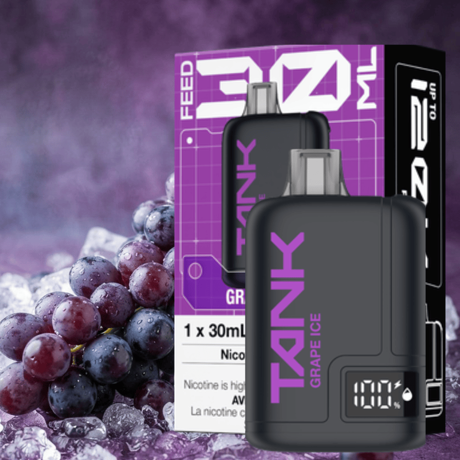Feed Tank 120k Disposable Vape-Grape Ice Vape Superstore  Saskatchewan Canada