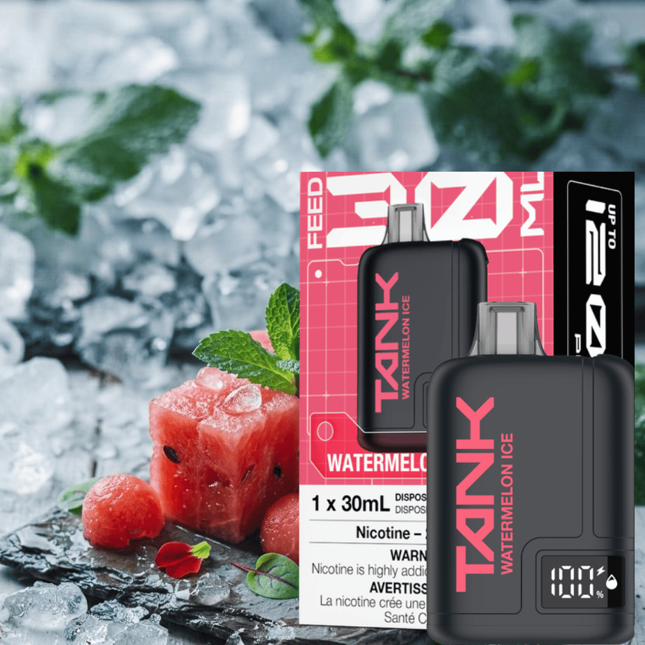 Feed Tank 120k Disposable Vape-Watermelon Ice 120000 Puffs / 20mg Vape Superstore  Saskatchewan Canada