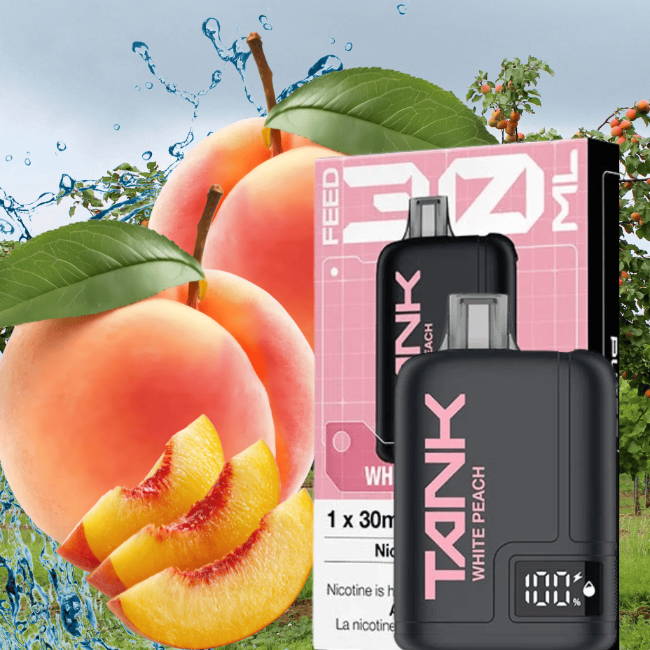 Feed Tank 120k Disposable Vape-Peach Raspberry Vape Superstore  Saskatchewan Canada