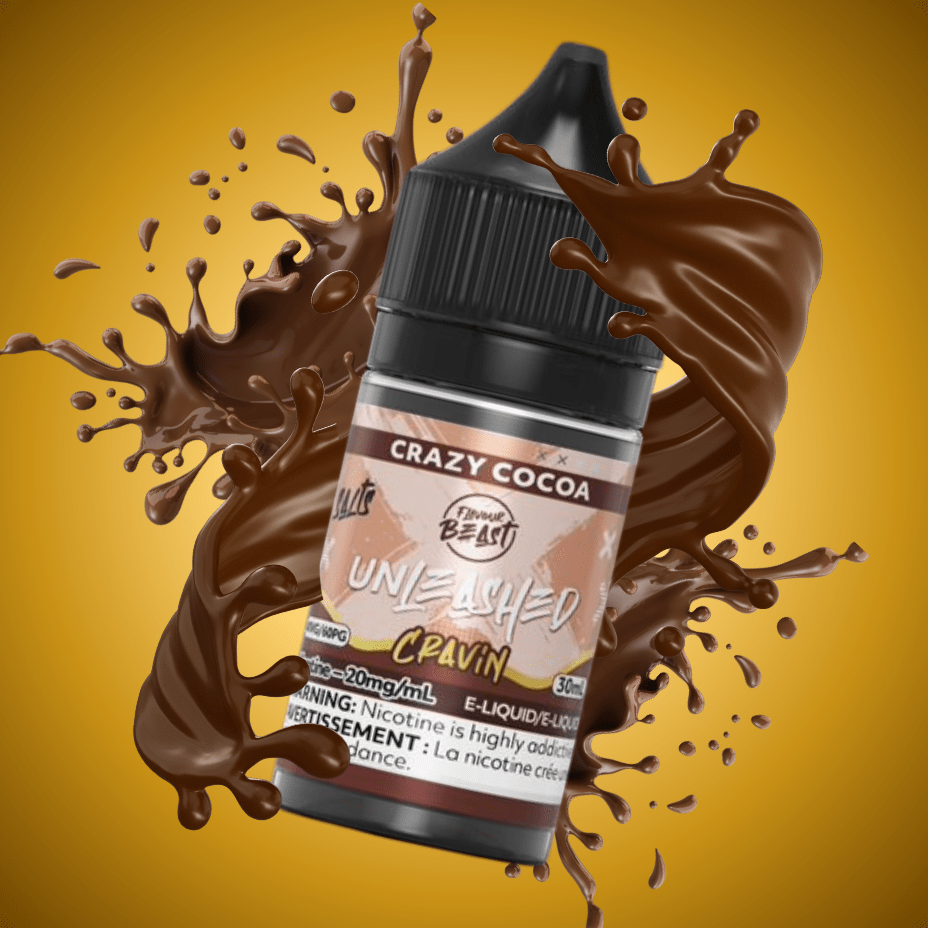 Flavor Beast Unleashed Cravin Salts-Crazy Cocoa 30ml / 20mg Vape Superstore  Saskatchewan Canada