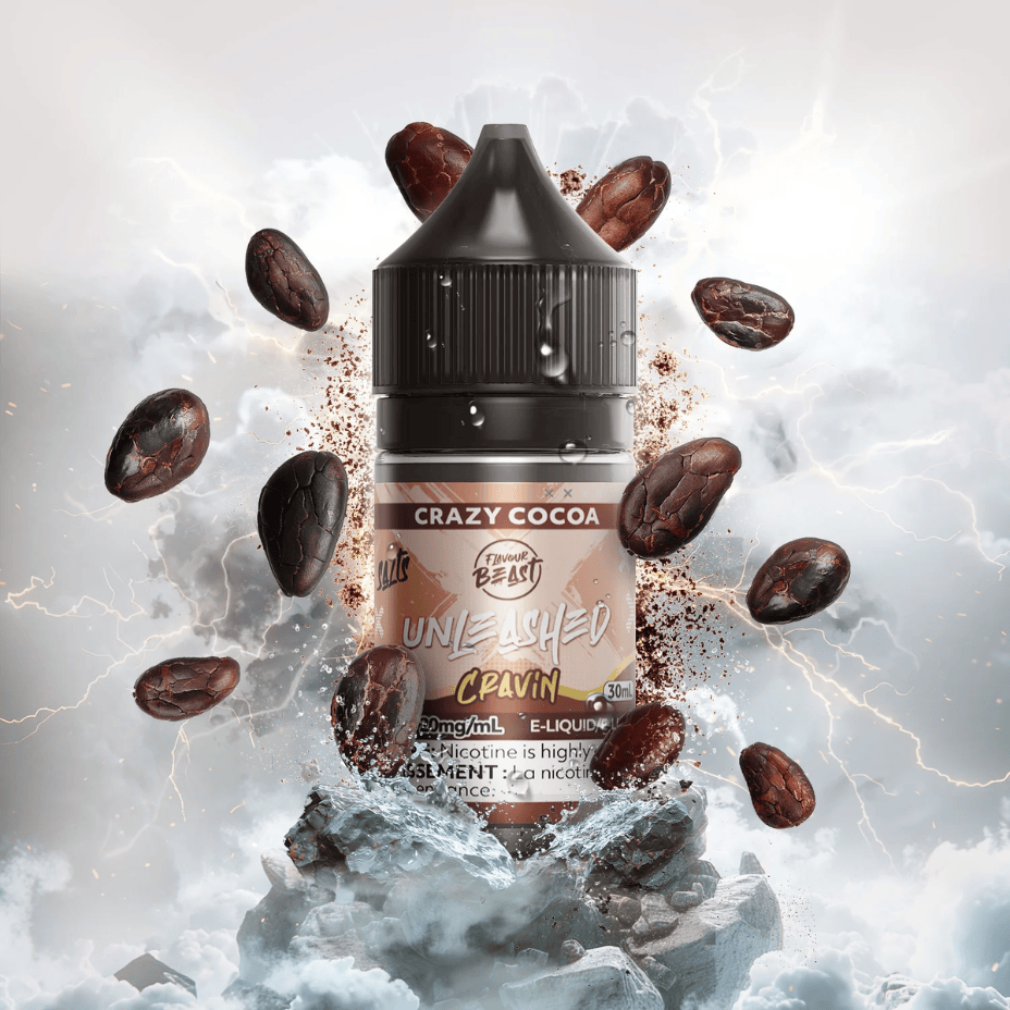 Flavor Beast Unleashed Cravin Salts-Crazy Cocoa 30mL / 20mg Vape Superstore  Saskatchewan Canada
