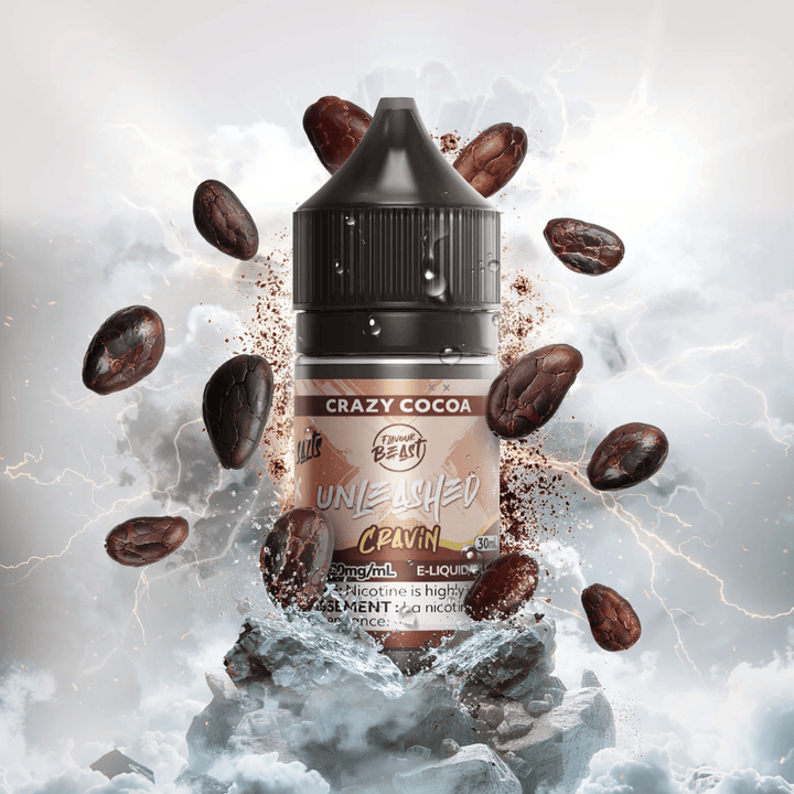 Flavor Beast Unleashed Cravin Salts-Crazy Cocoa 30mL / 20mg Vape Superstore  Saskatchewan Canada