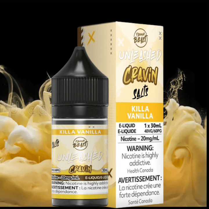 Flavor Beast Unleashed Cravin Salts-Killa Vanilla 30ml / 20mg Vape Superstore  Saskatchewan Canada