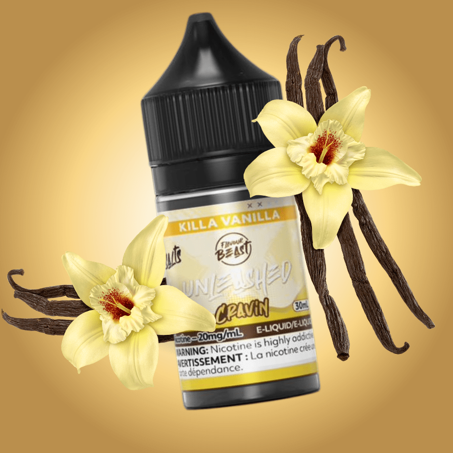 Flavor Beast Unleashed Cravin Salts-Killa Vanilla - Regina Canada Vapexcape Vape SuperStore-Vape & Bong Shop Flavor Beast Unleashed Cravin Salts-Killa Vanilla - Regina Canada Vapexcape Vape SuperStore-Vape & Bong Shop