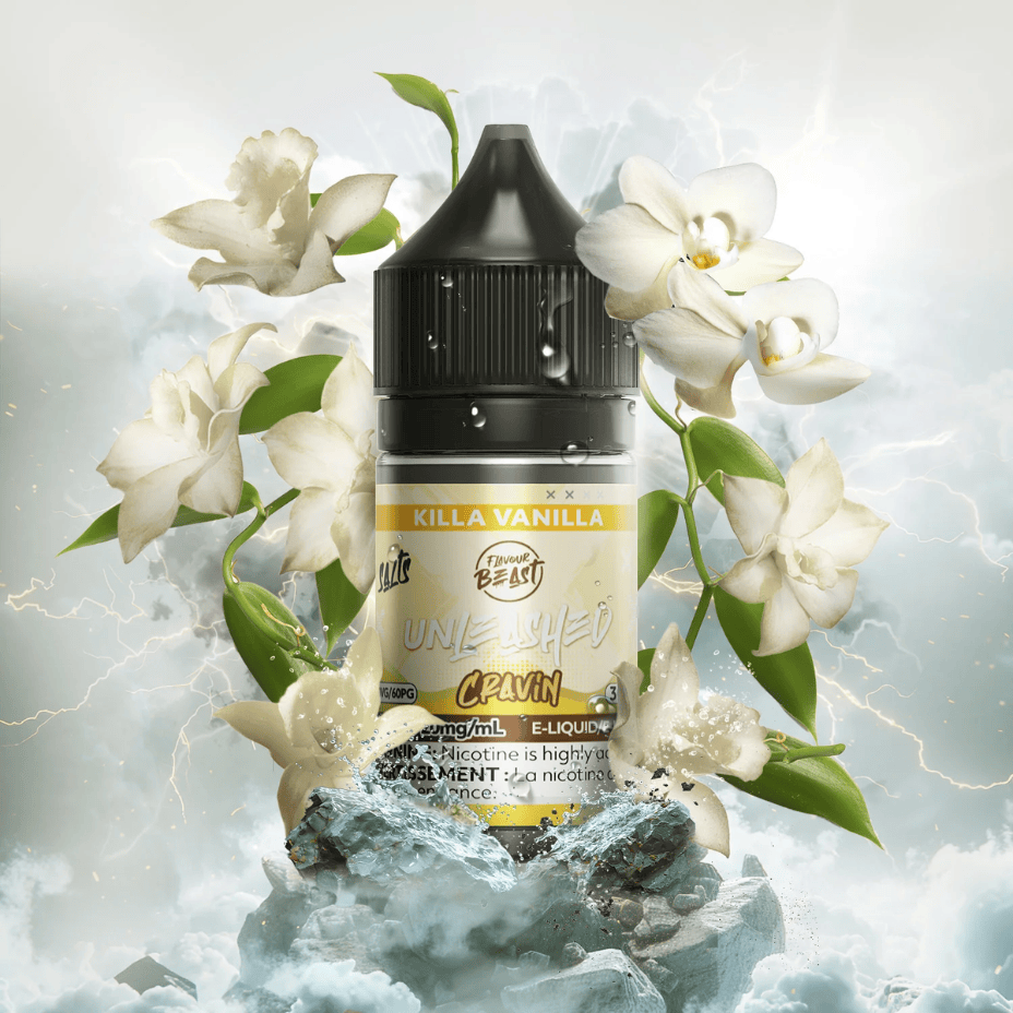 Flavor Beast Unleashed Cravin Salts-Killa Vanilla 30mL / 20mg Vape Superstore  Saskatchewan Canada