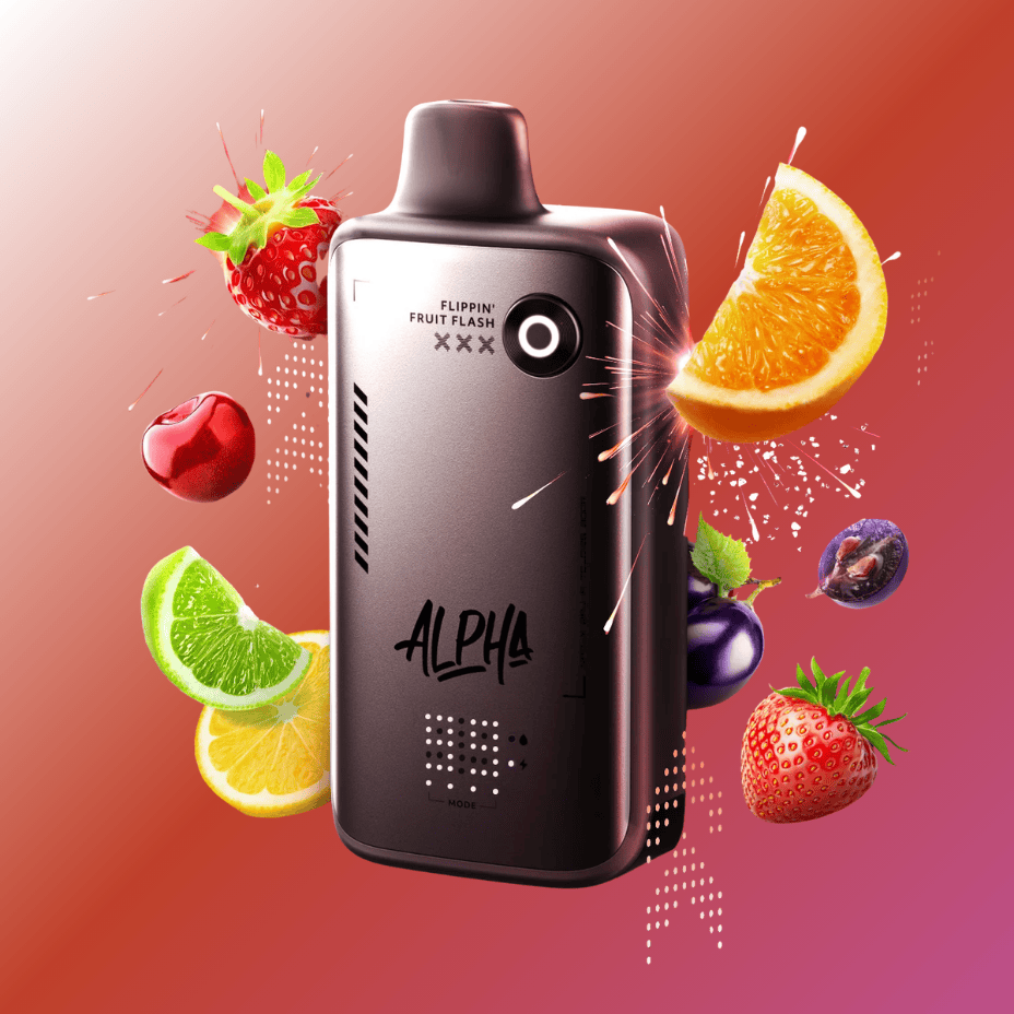 Flavour Beast Alpha 80K Disposable Vape-Flippin' Fruit Flash 30mL / 80000 Puffs / 20mg Vape Superstore  Saskatchewan Canada