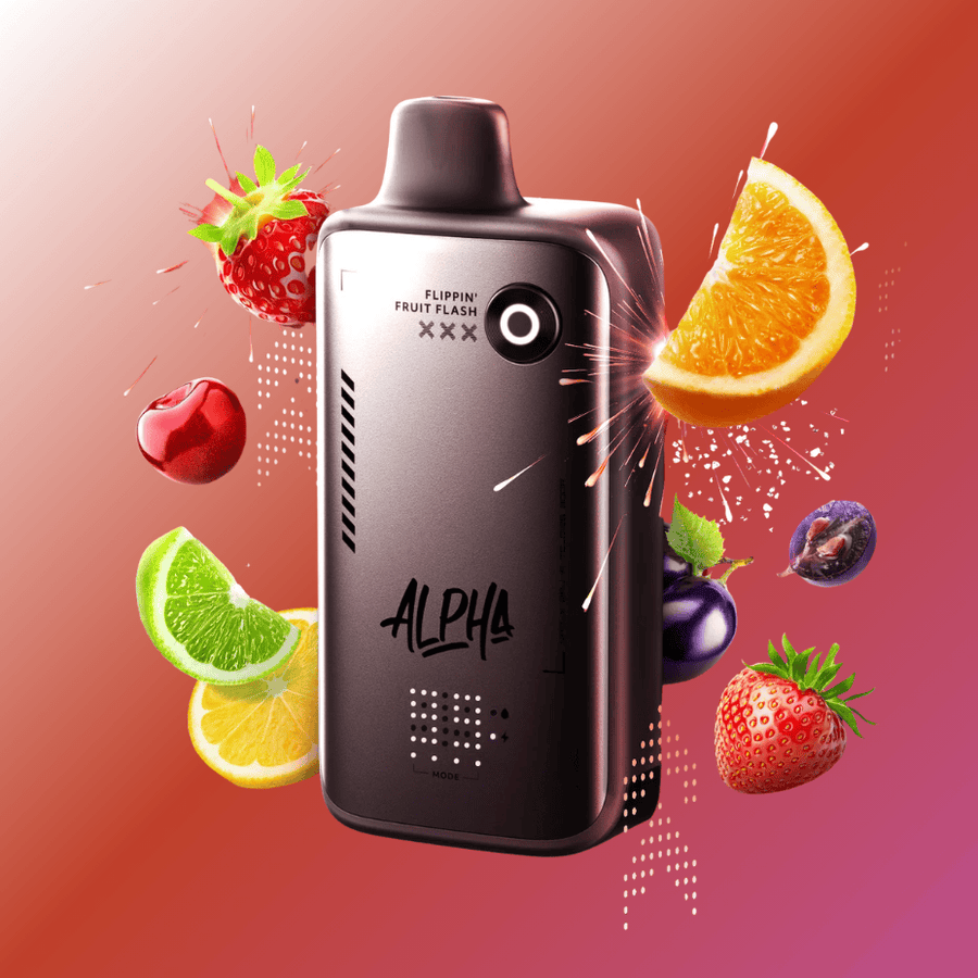 Flavour Beast Alpha 80K Disposable Vape-Flippin' Fruit Flash 30mL / 80000 Puffs / 20mg Vape Superstore  Saskatchewan Canada