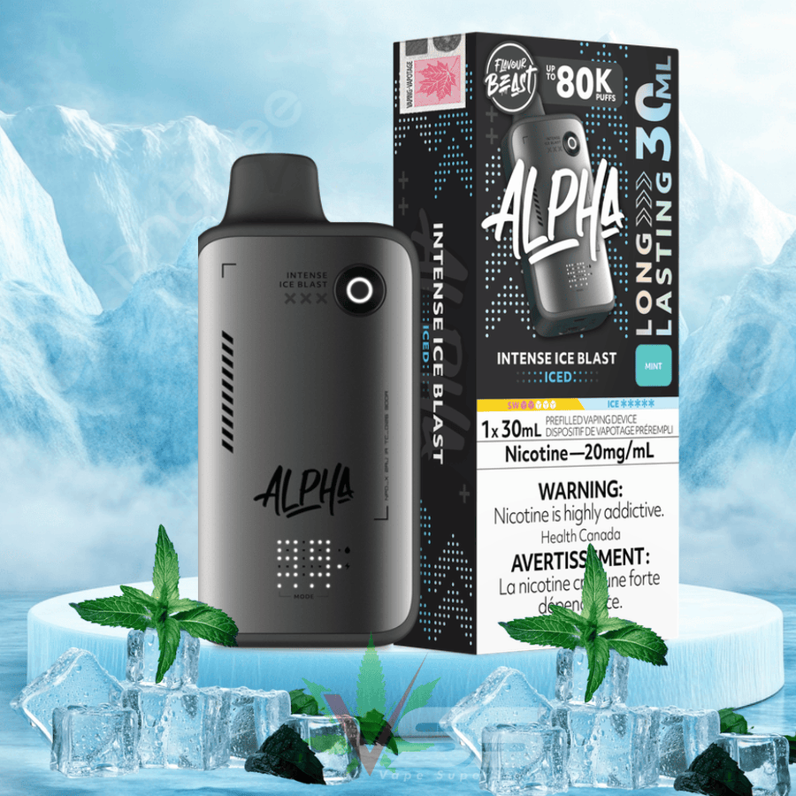 Flavour Beast Alpha 80K Disposable Vape-Intense Ice Blast Vape Superstore  Saskatchewan Canada