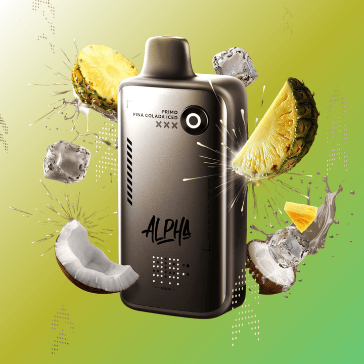 Flavour Beast Alpha 80K Disposable Vape-Primo Pina Colada Iced 30mL / 80000 Puffs / 20mg Vape Superstore  Saskatchewan Canada