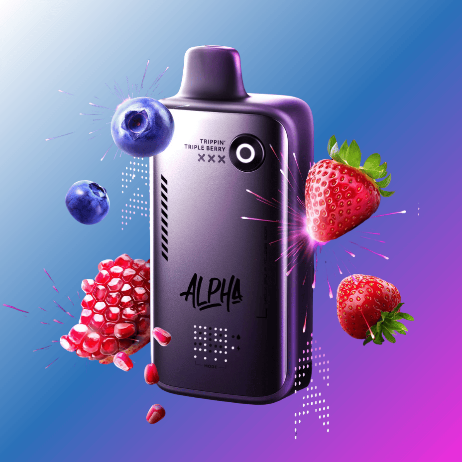 Flavour Beast Alpha 80K Disposable Vape-Trippin' Triple Berry 30mL / 80000 Puffs / 20mg Vape Superstore  Saskatchewan Canada