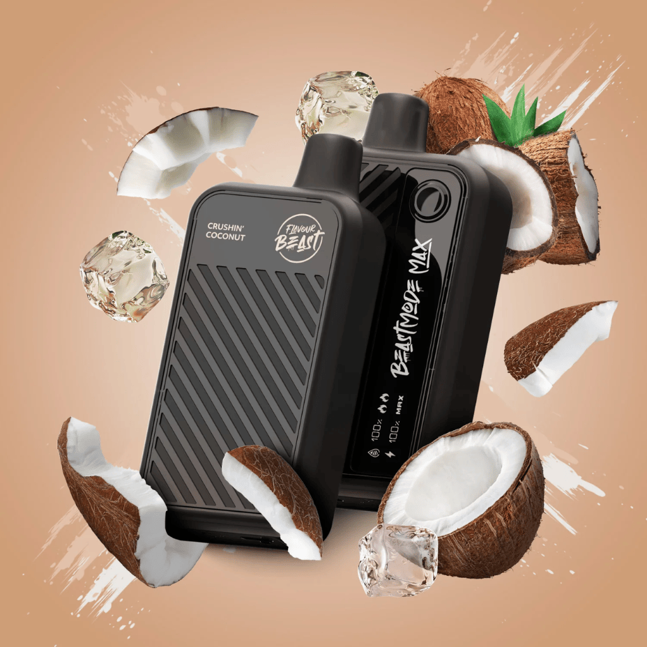 Flavour Beast Beast Mode Max 18k Disposable - Crushin Coconut 20ml / 18000 Puffs Vape Superstore  Saskatchewan Canada