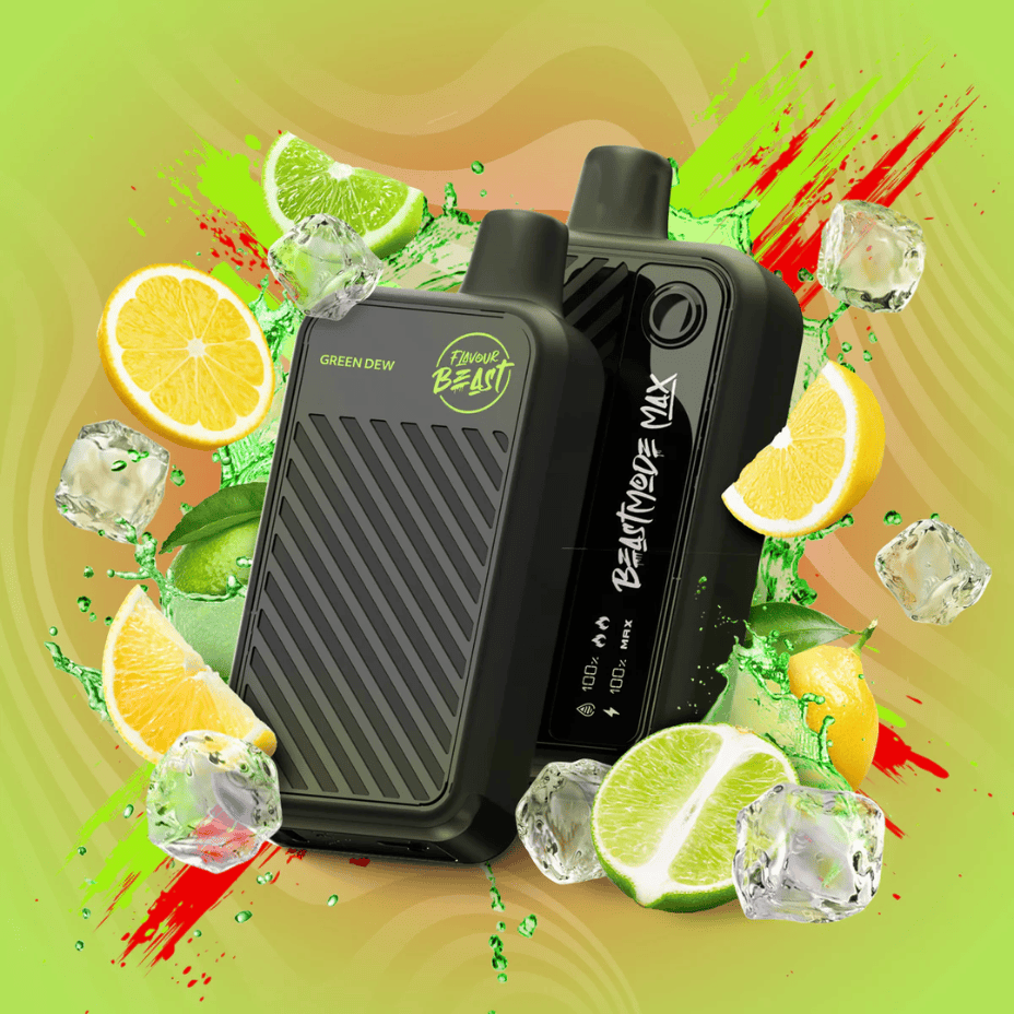 Flavour Beast Beast Mode Max 18k Disposable - Green Dew 20mg / 20mL / 18000 Puffs Vape Superstore  Saskatchewan Canada