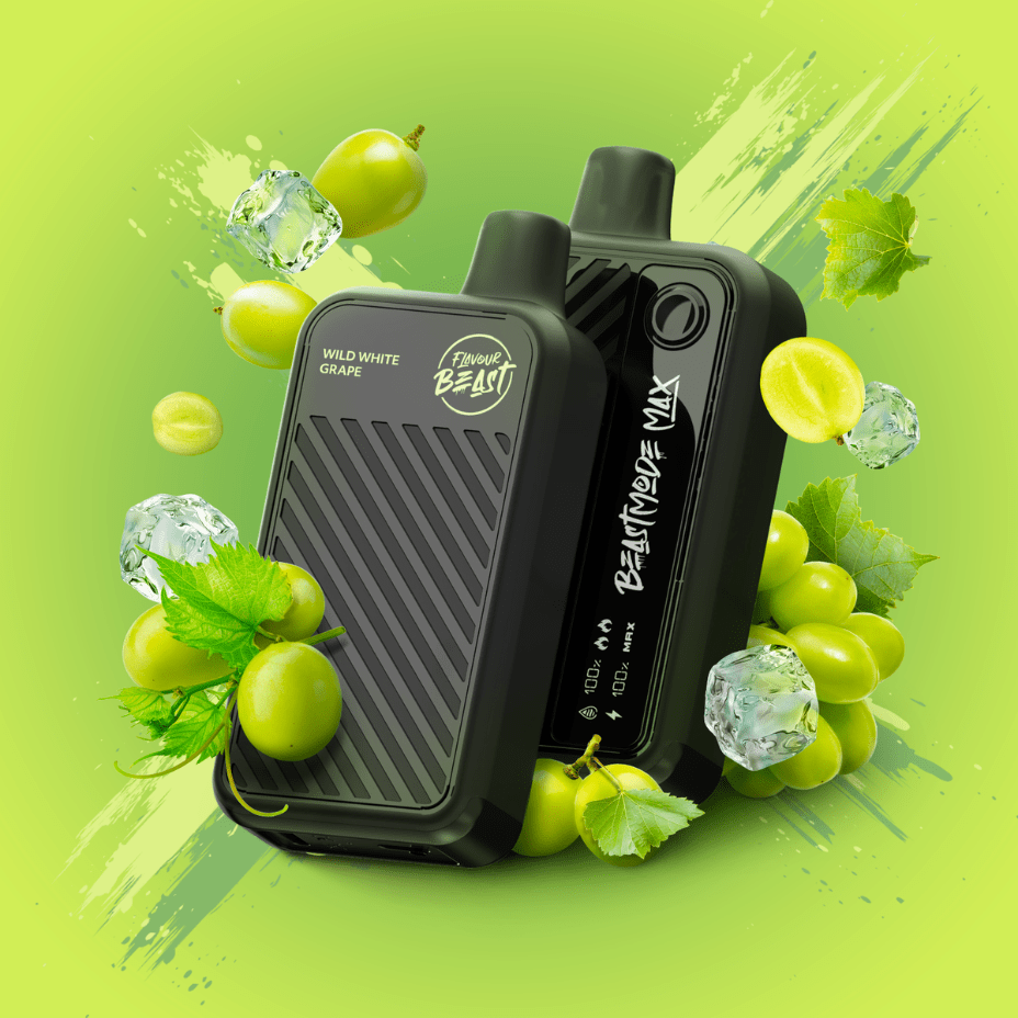 Flavour Beast Beast Mode Max 18k Disposable - Wild White Grape Iced 20ml / 18000 Puffs Vape Superstore  Saskatchewan Canada