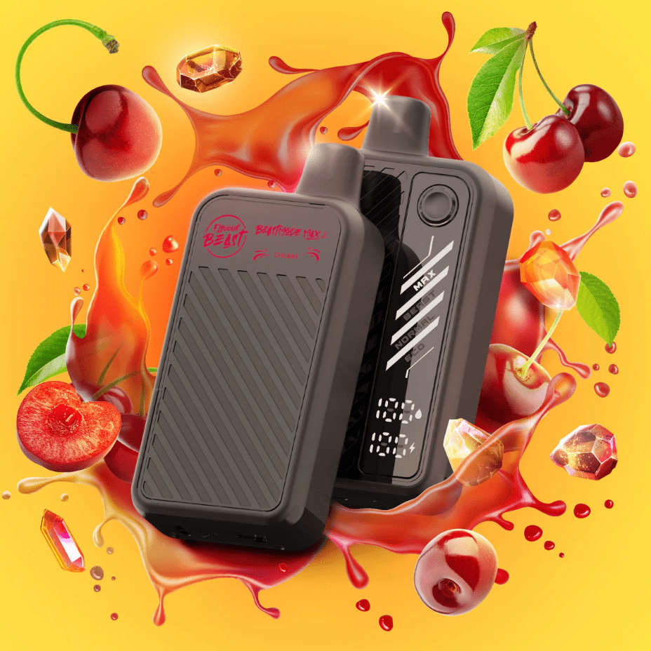 Flavour Beast Beast Mode Max 2 50K Disposable Vape - Gushin Cherry Vape Superstore  Saskatchewan Canada