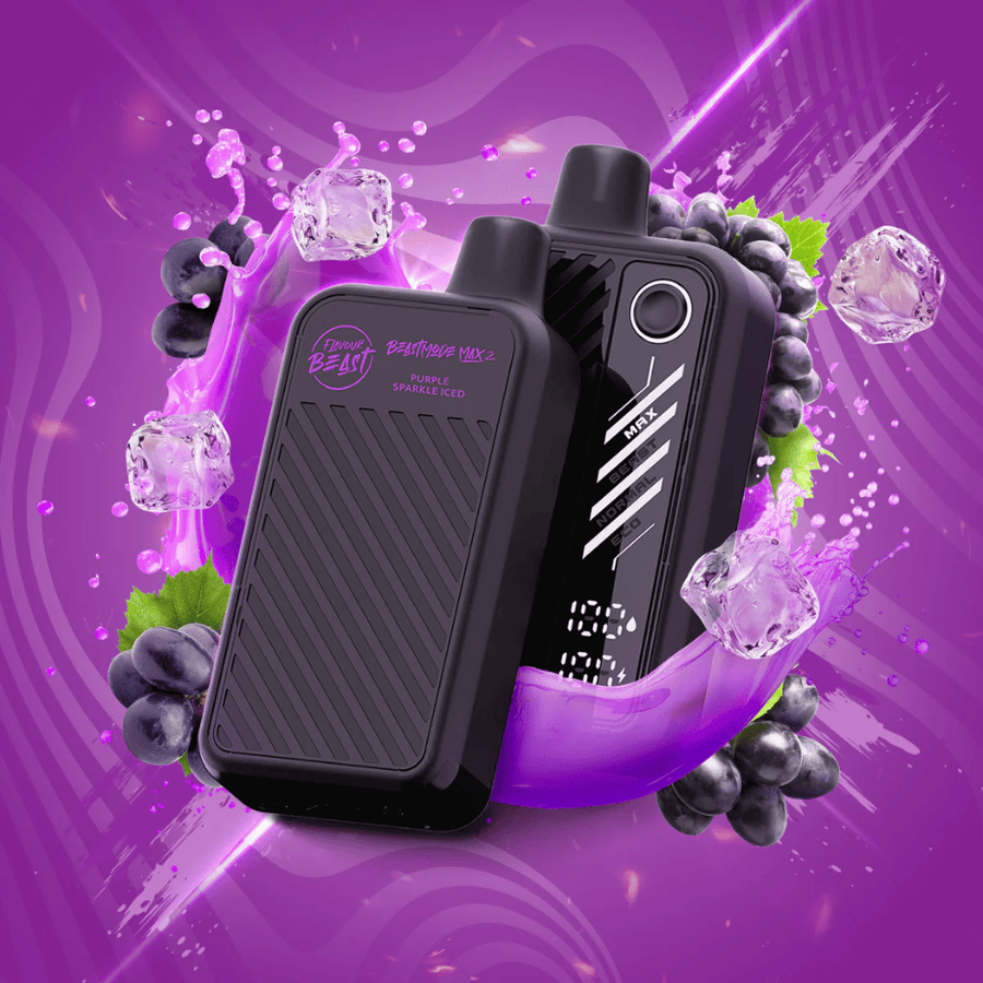 Flavour Beast Beast Mode Max 2 50K Disposable Vape - Purple Fizz Vape Superstore  Saskatchewan Canada