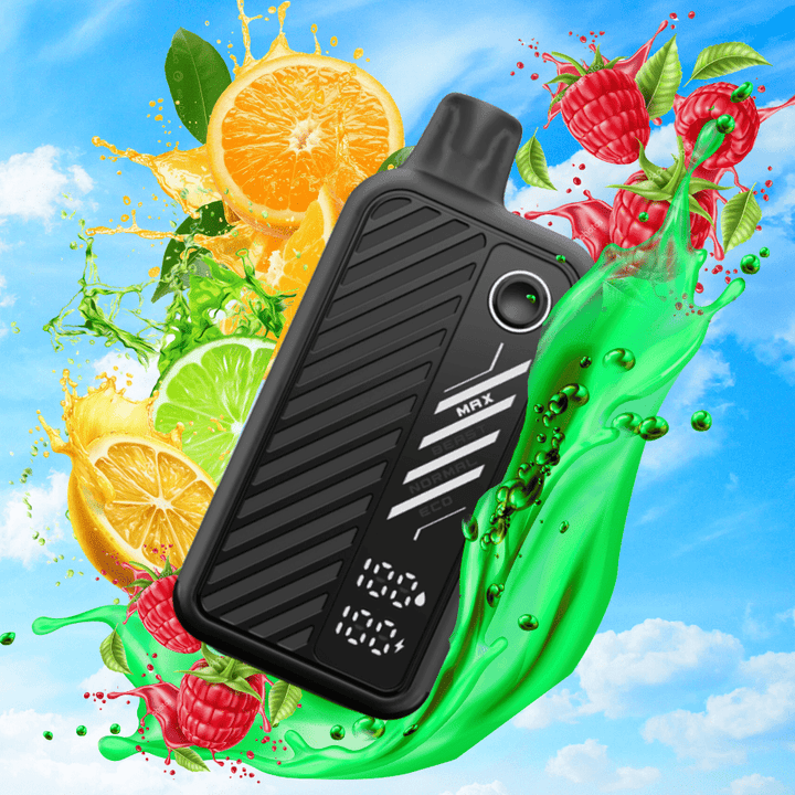 Flavour Beast Beast Mode Max 2 50K Disposable Vape-Raspberry Green Dew ICED Vape Superstore  Saskatchewan Canada